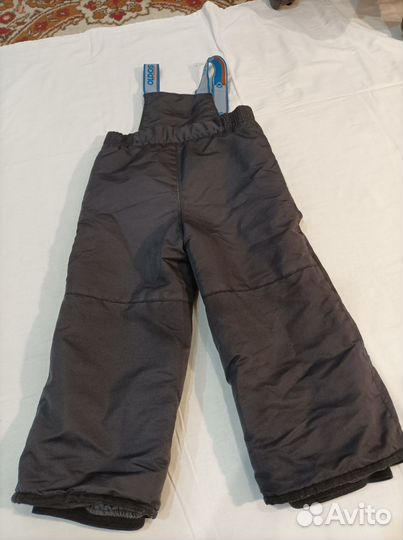 Зимние брюки для мальчика98см