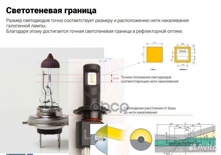 Светодиодная лампа HB4 Lumen Flex (P22d 9006) 9