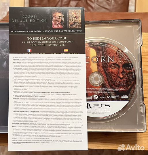 Игра Scorn Deluxe Edition, ps5