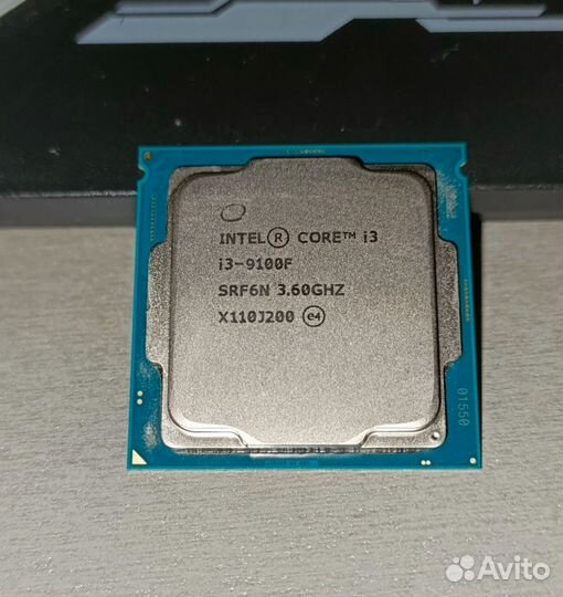 Процессор intel core i3-9100f LGA1151 v2