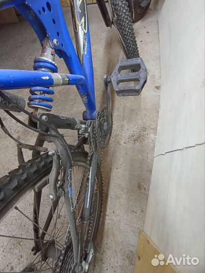 Двухподвесный велосипед