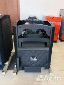 Чугунная печь для бани Былина-сетка 12Ч