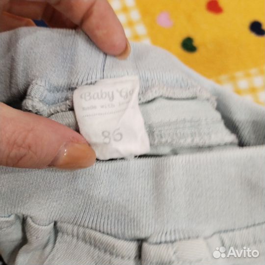 Джинсы для девочки 80