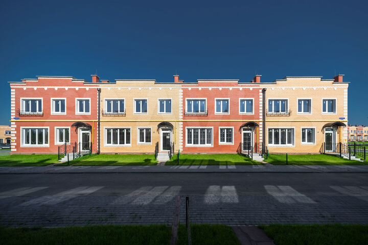 Таунхаус 73,7 м² на участке 1 сот.