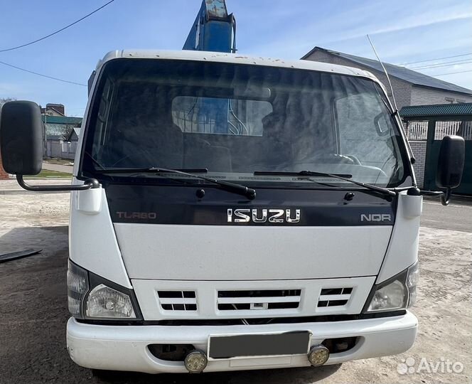 Isuzu NQR71P-7 с КМУ, 2007