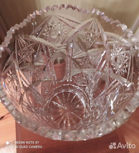 Хрустальная ваза СССР