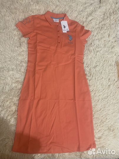 Us polo assn платье