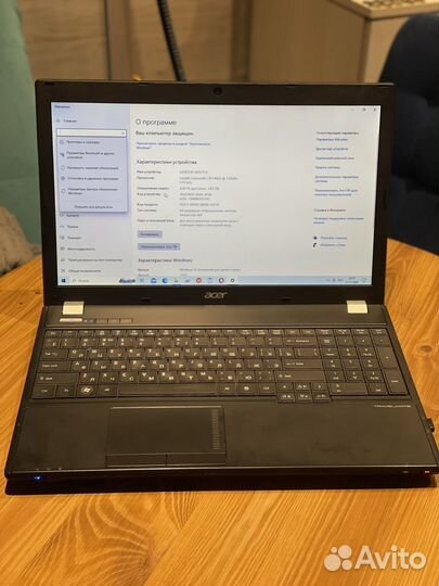 Ноутбук Acer travelmate 5360