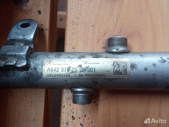 Топливная рампа Mercedes Benz W164 ML комплект