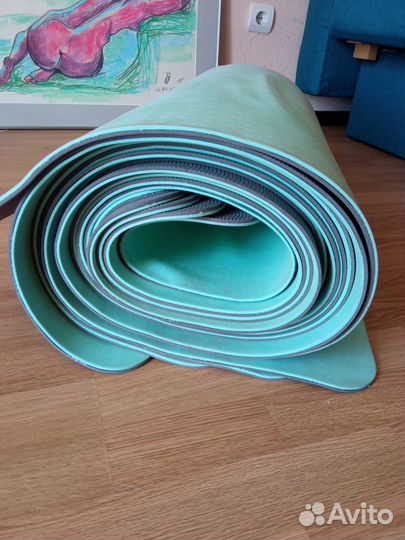 Коврик для йоги и фитнеса бу