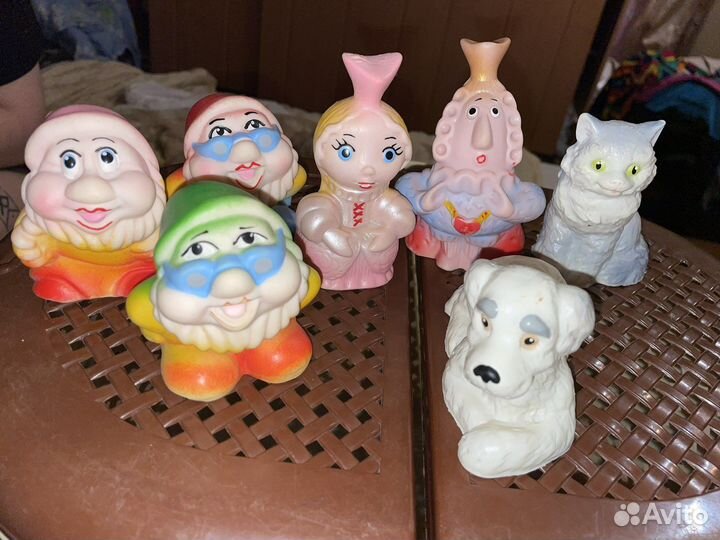 Резиновые игрушки СССР и не только