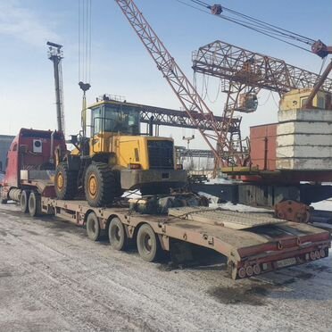 Услуги трала. Аренда низкорамного трала