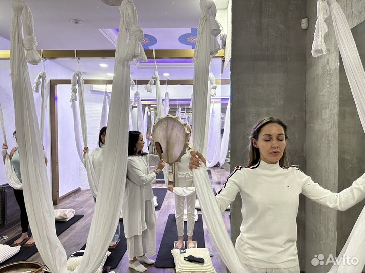 Гонг медитация в гамаке + гвоздестояние