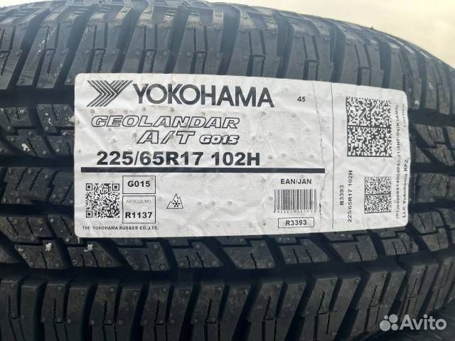 Yokohama Geolandar A/T G015 225/65 R17 102H