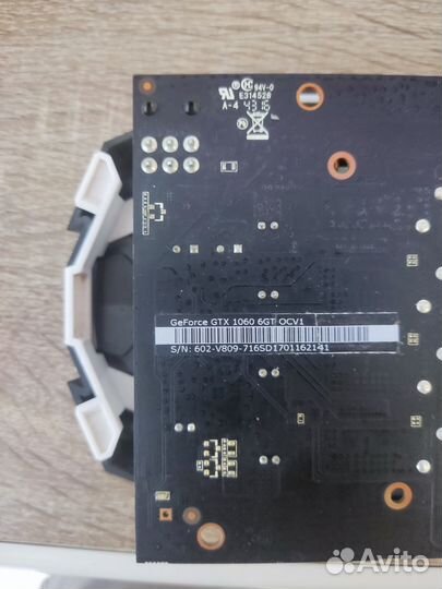 Видеокарта gtx 1060 6gb MSI