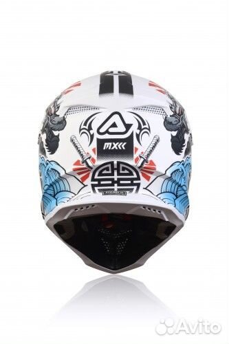 Мотомотошлем Acerbis JET aria Military Green 2023