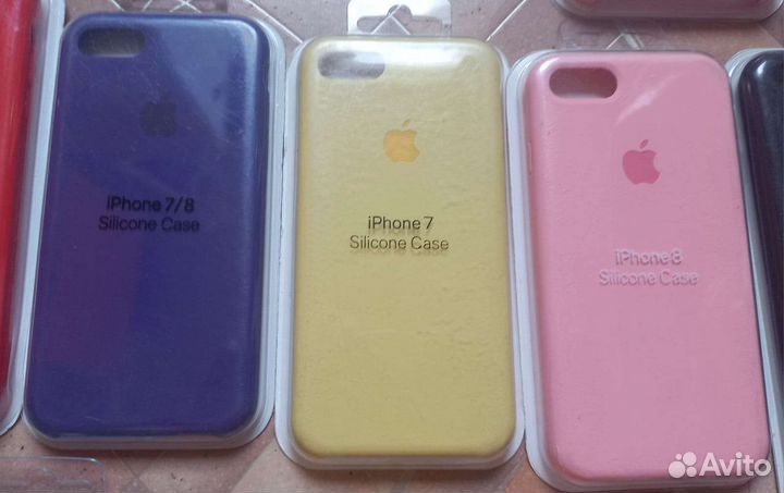 Чехол на iPhone сиикон