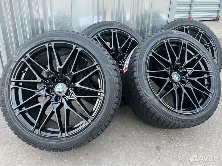Колеса R20 зимние шипованные для X5 F15, X6 F16
