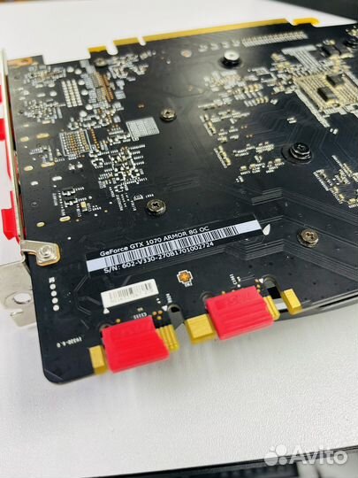 MSI Armor GTX1070 8GB Гарантия