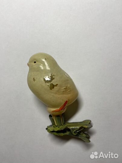 Елочная игрушка на пришепке Цыплёнок