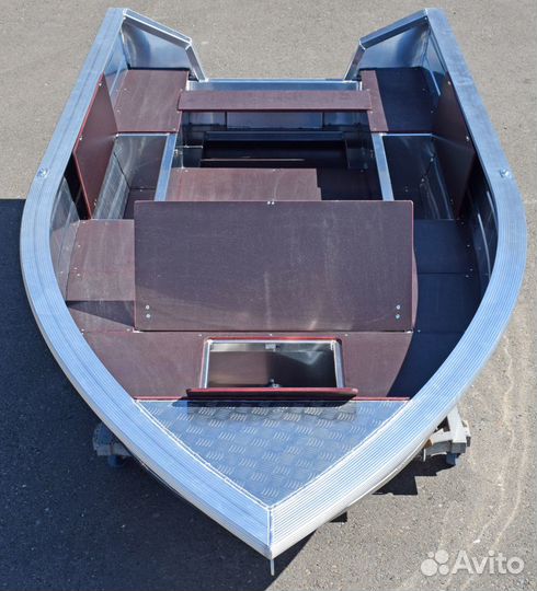 Алюминиевая моторная лодка Неман 400 Fish наличие
