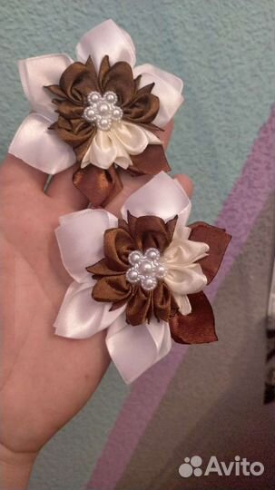 Резинки для волос ручной работы