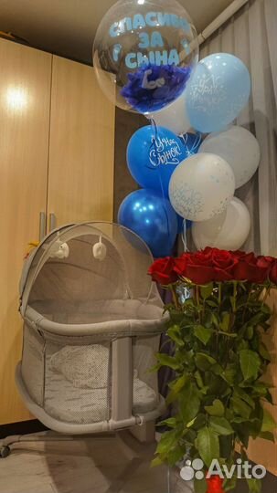 Кроватка с электро качанием