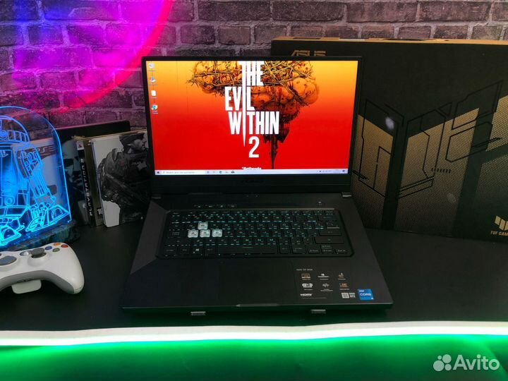 Мощный игровой asus TUF gaming GeForce RTX IPS