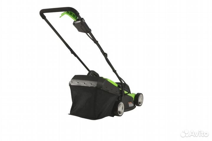 Газонокосилка Greenworks G24LM33k2, 24v, 33 см