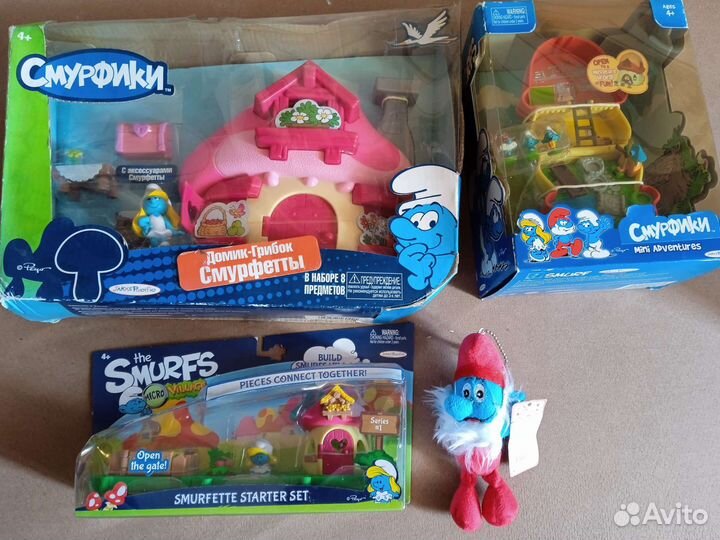 Смурфики наборы новые