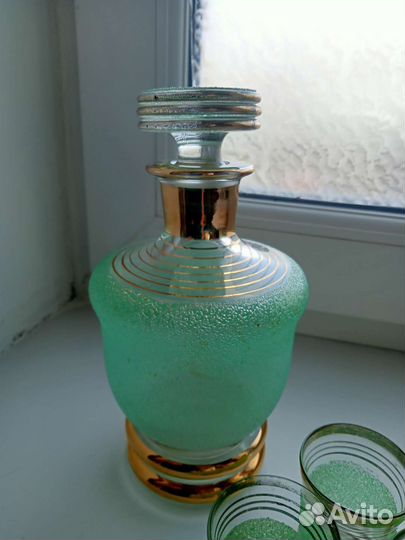 Графин и рюмки Чехия