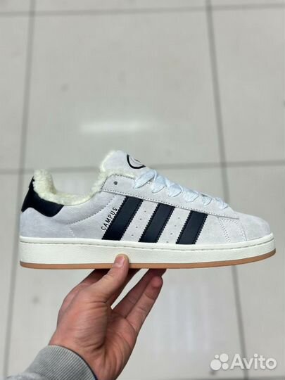 Кроссовки зимние Adidas campus 41-45