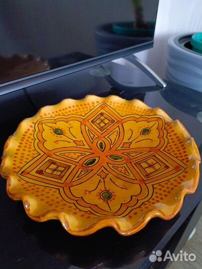 Тарелка керамическая