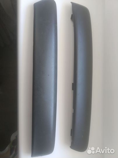 Накладка переднего бампера ford focus 2