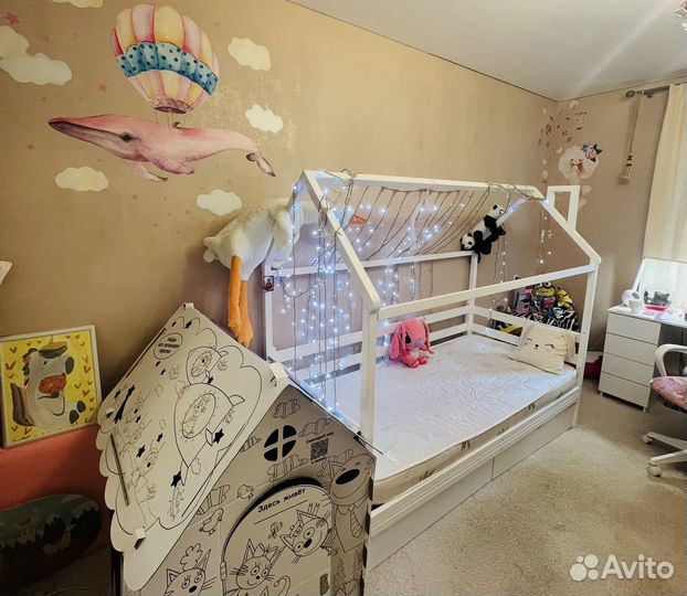 Детская кровать домик