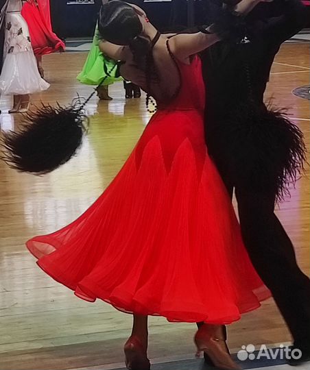 Платье на стандарт, Ю1, рост 146