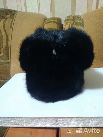 Шапка норковая женская