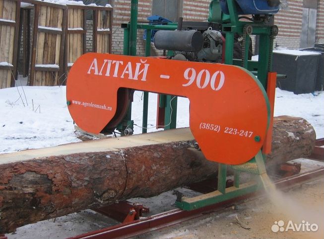 Ленточная пилорама Алтай