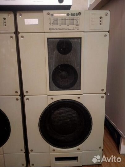 Акустика S-90B с усилителем Радиотехника У-101с