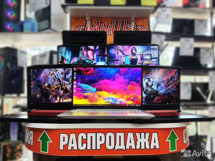 Мощный Игровой ноутбук core i3 i5 i7