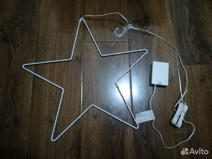 Строла Подвесной светильник, звезда, 45см