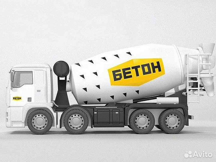 Бетон М100
