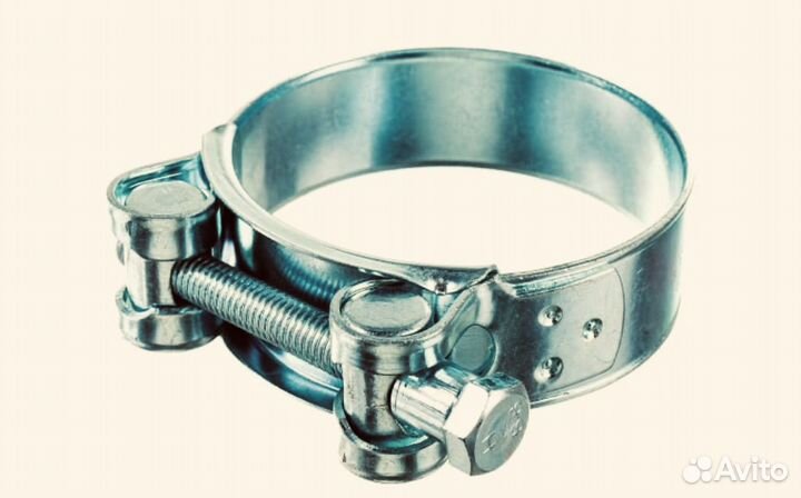 Хомут усиленный оцинкованный оптом