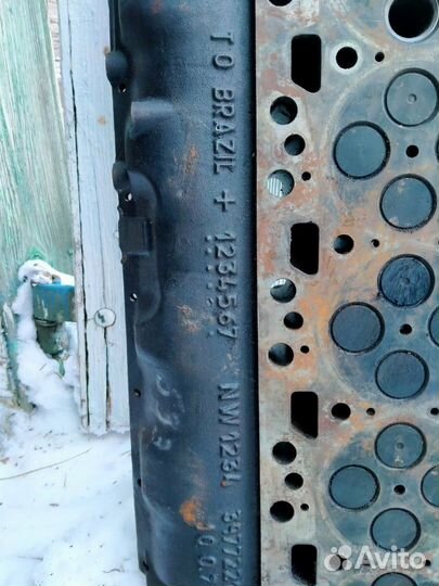 Головка блока цилиндров камаз Каминнс
