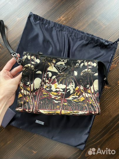 Клатч Prada оригинал в идеале