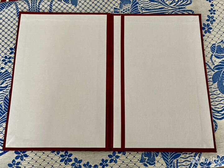 Папка адресная для поздравлений