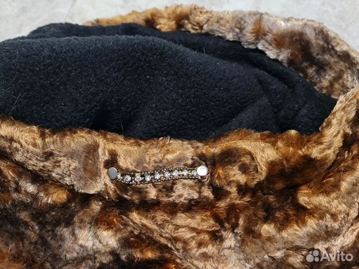 Берет меховой мягкий