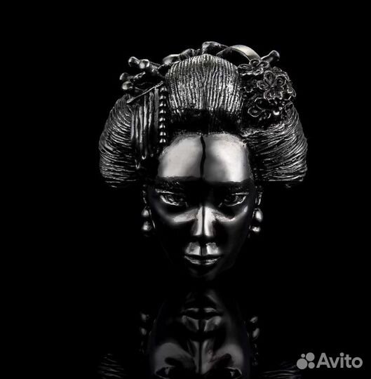 Бусина на нож темляк паракорд Гейша