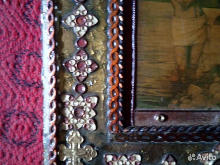 Икона Крещение Господне.(М.Нестеров Богоявление)