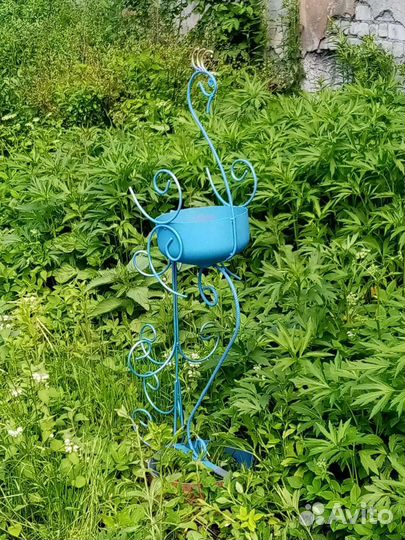 Цветочница, содовый декор